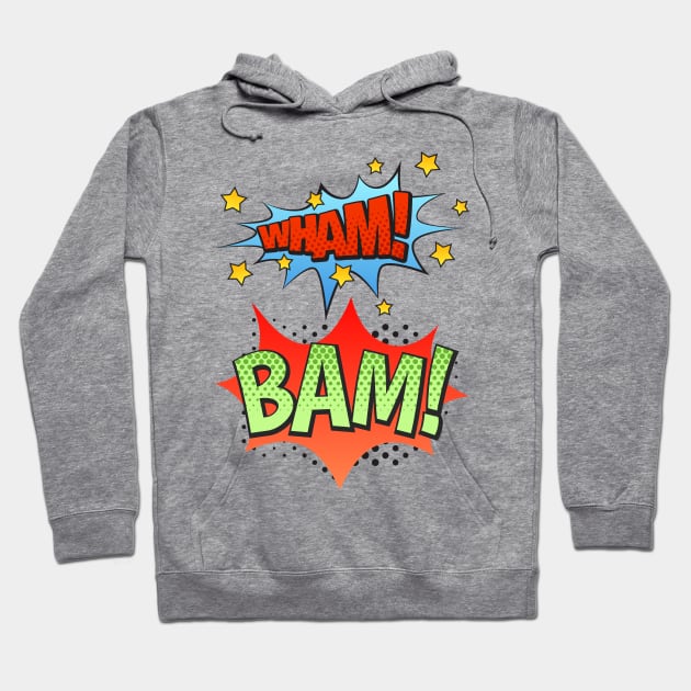 WHAM! BAM! Hoodie by SaKaNa